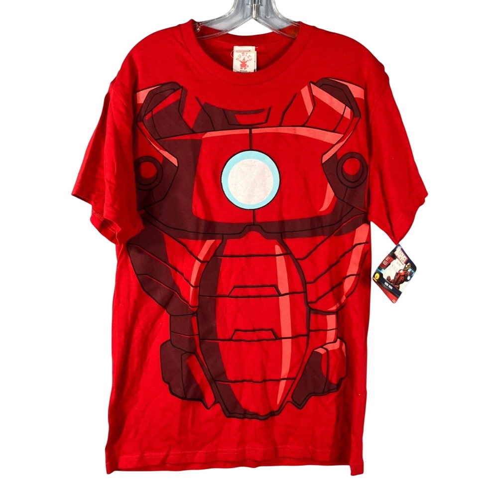 NWT MARVEL COMICS X RUBIES COSTUMES Red Iron Man Graphic T-Shirt MEN'S SIZE M